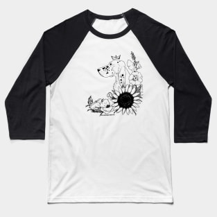 Dog King Baseball T-Shirt